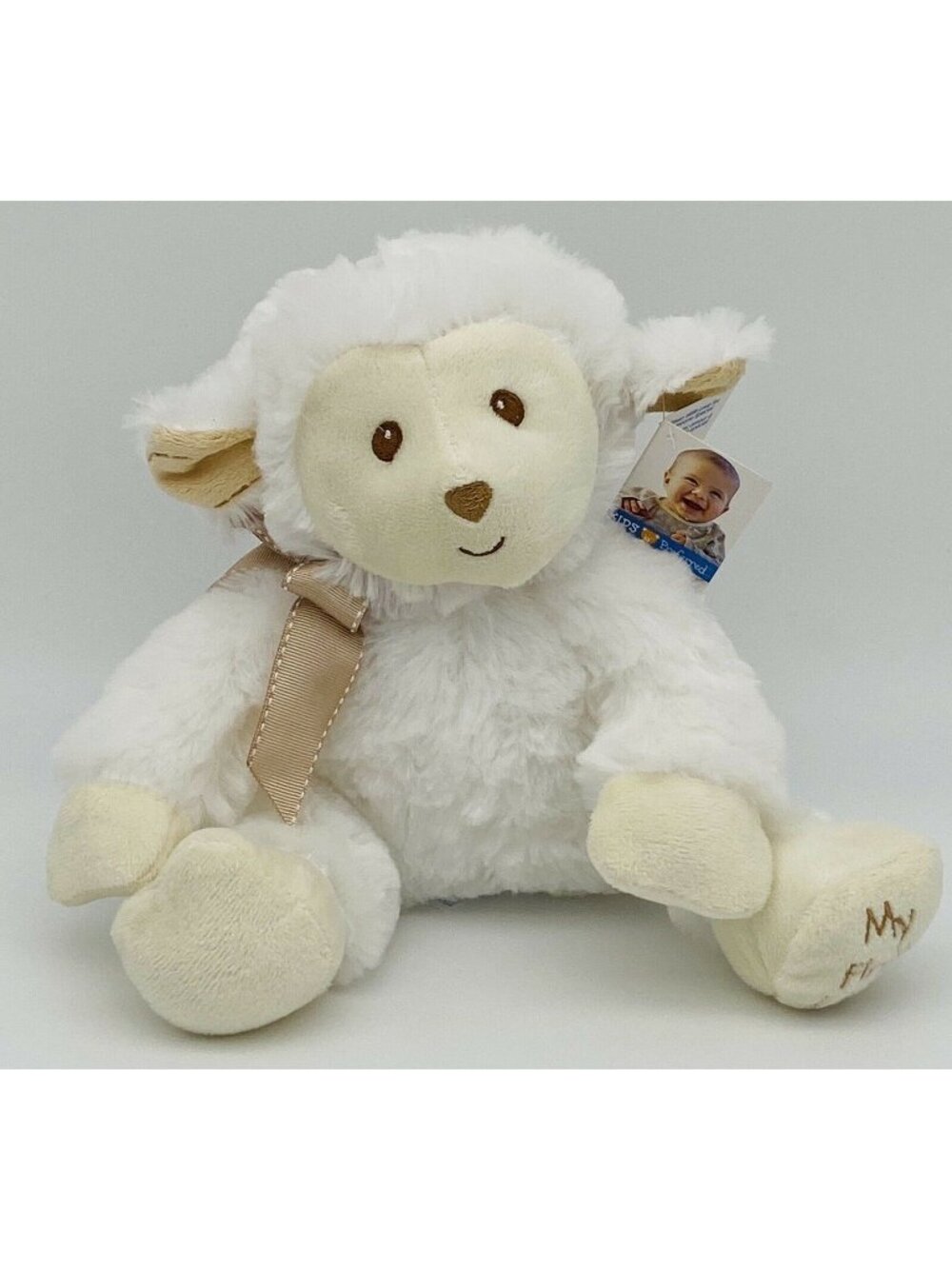 Kids Preferred White Lamb - "My First Lamb" - Approx. 9" - NWT